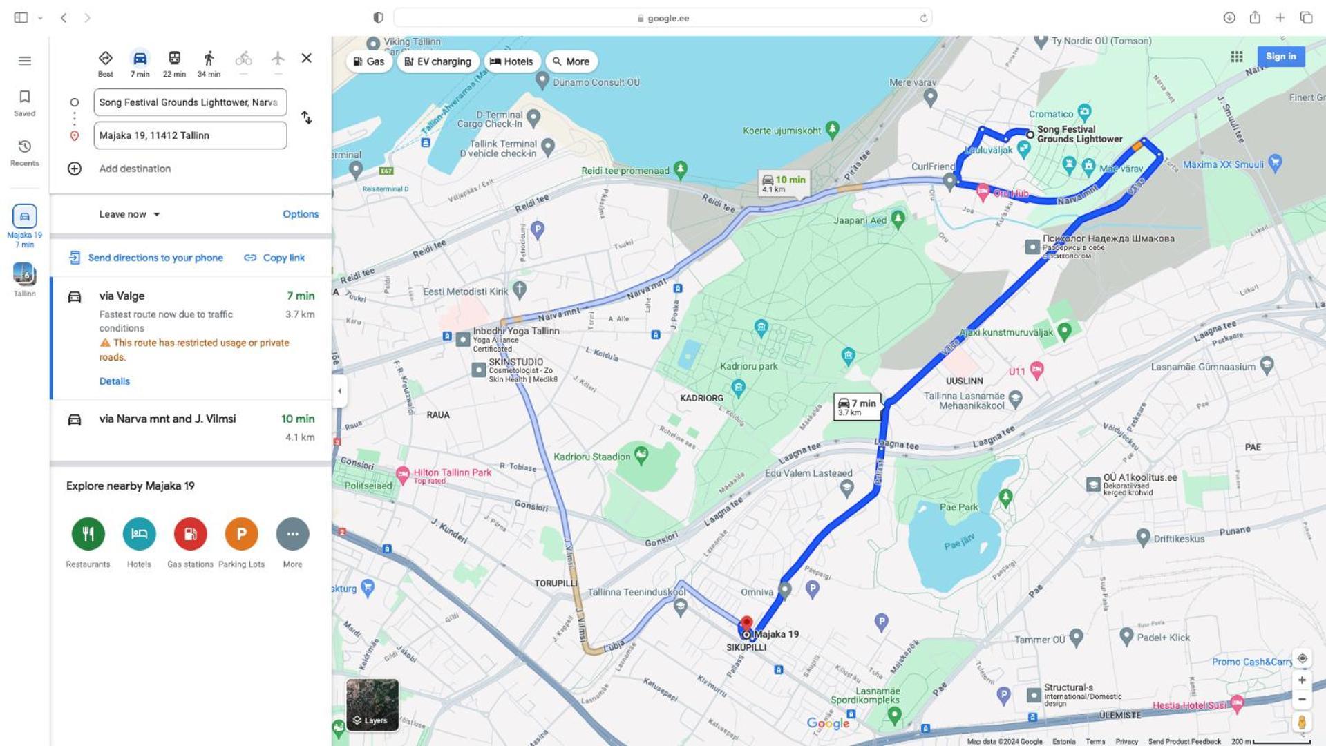 Dikol Two-Room Apartment-Self Check-In & Free Parking Near City Center 탈린 외부 사진